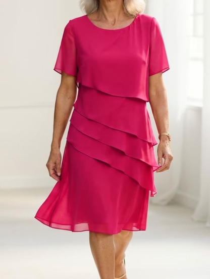 Linda | Elegante Vestido Cómodo con Volantes