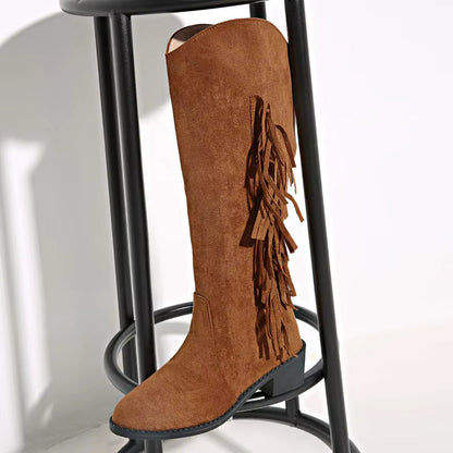 Botas de Calle de Cuero Refinado
