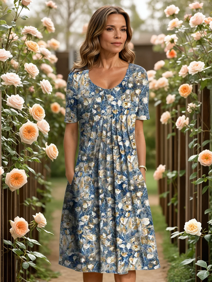 MARGA | VESTIDO ELEGANTE CON COBERTURA DEL VIENTRE