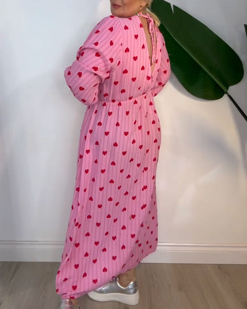 SOPHIA – VESTIDO MAXI CORAZÓN DULCE