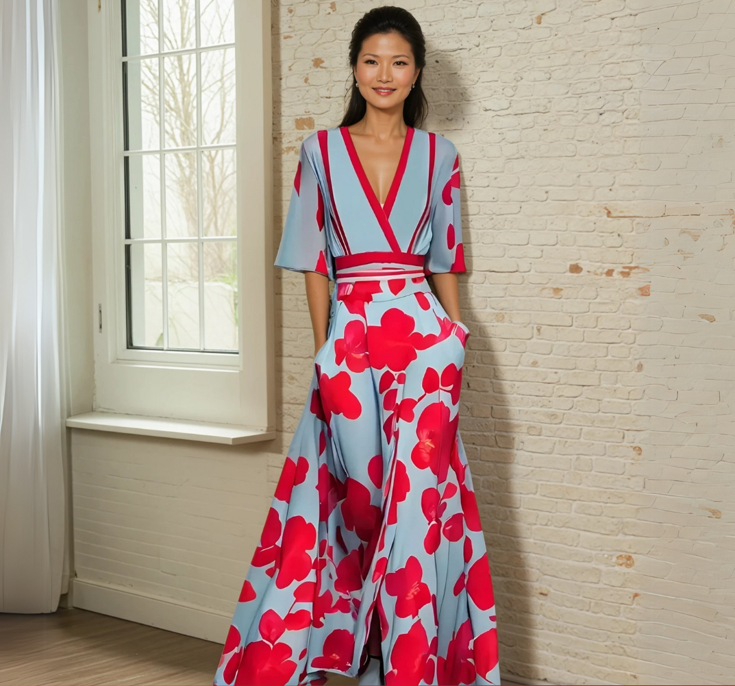 Poet – Vestido Floral Elegante