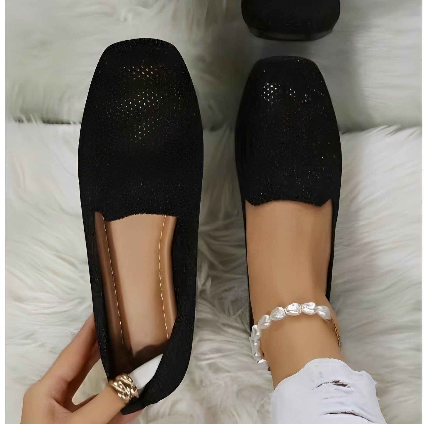 Joanna - Zapatillas casuales con suela antideslizante para mujeres