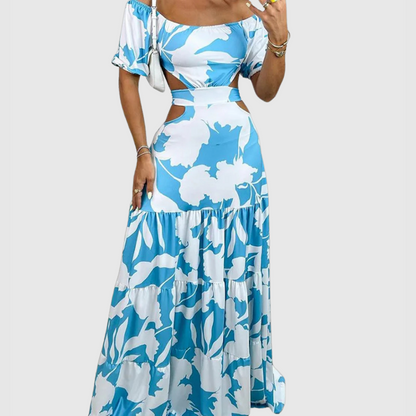 Arden - Vestido Midi de Corte Irregular Elegante