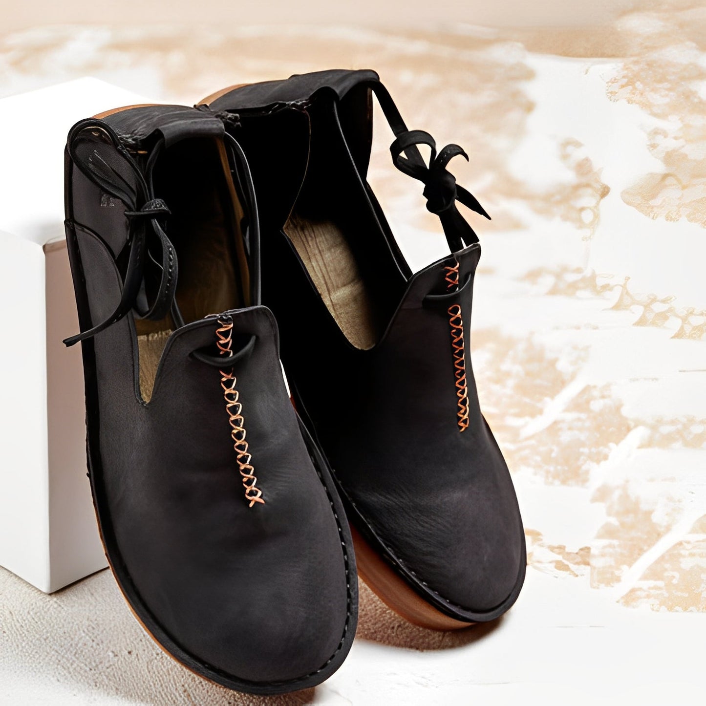 Noel - Zapatos de mujer de piel versátiles