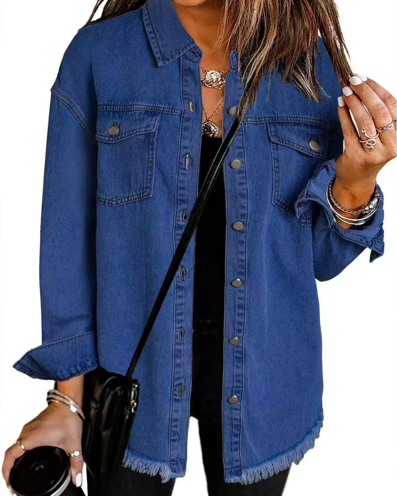 SUSANE - Chaqueta de Denim Clásica