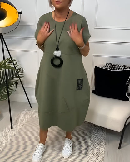 Bessie – Vestido Camisón Midi Confortable