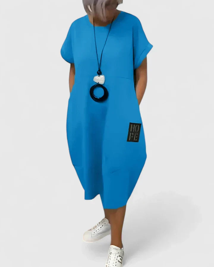 AUBREY – VESTIDO TÚNICA RELAJADO ESPERANZA