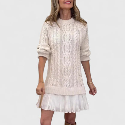 AMARA – VESTIDO DE SUÉTER DE PUNTO