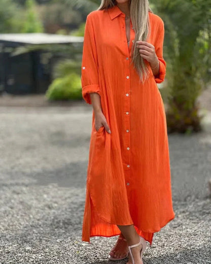 Irie – Vestido de Algodón Italiano Confortable