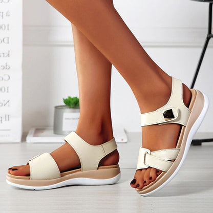 Dominika -Sandalias Ortopédicas Planas y a la Moda