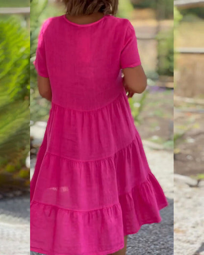 Samantha | Vestido Vuelto con Bolsillos
