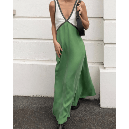 RENATA | VESTIDO CON ESCOTE EN V