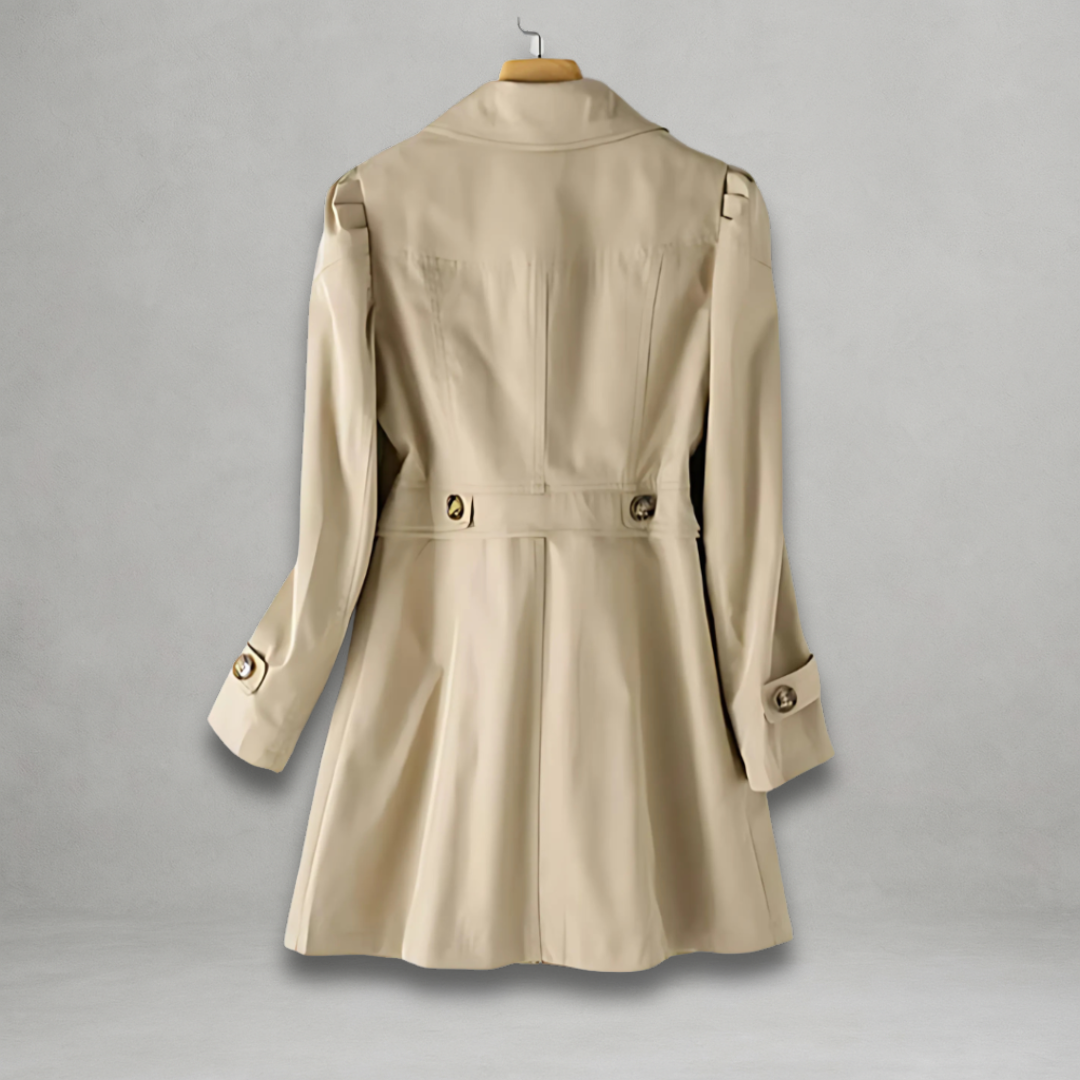 Jinkee | Abrigo Trench Elegante de Otoño