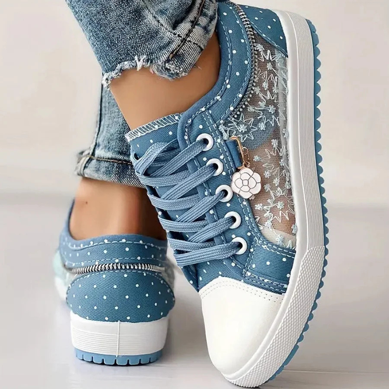Elettra - Zapatillas floreales ligeras