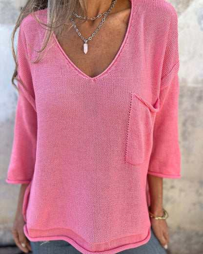 SEMBE - Top de Punto Boho