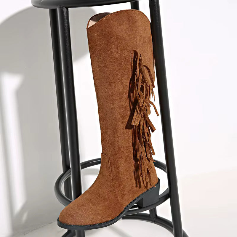 Botas de Calle de Cuero Refinado