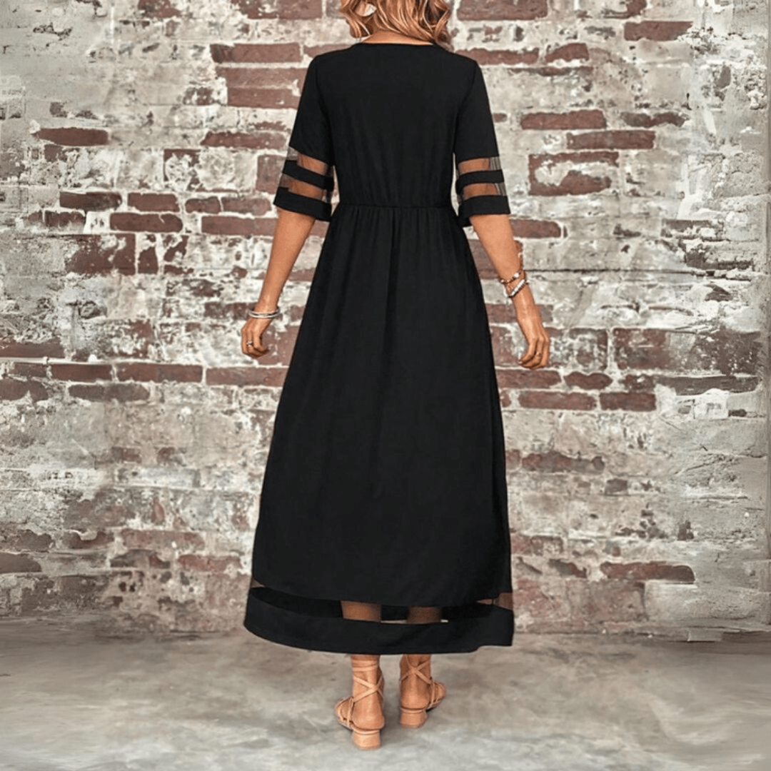 Zora | Vestido Maxi Clásico Elegante