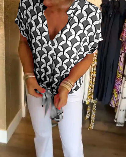 BLUSA ESTAMPADA ELEGANTE SOLVEIG