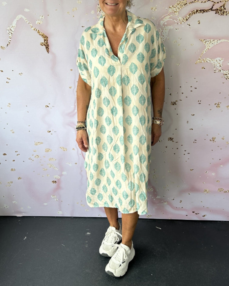Paisley – Vestido Elegante con Escote en V