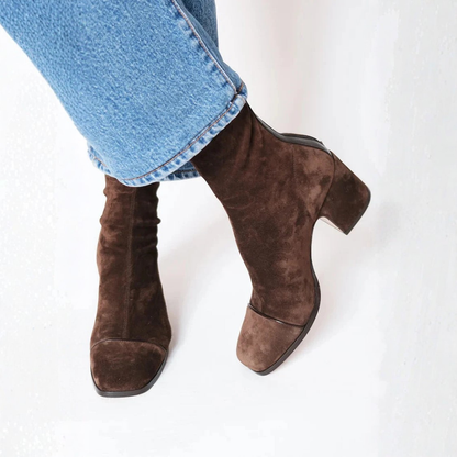 Carmina - Botas de ante muy suave