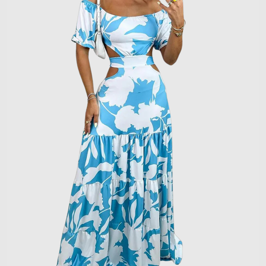 Camila | Vestido Cortado de Verano Estiloso