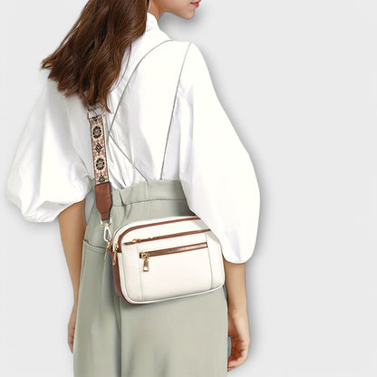 Bolso Cruzado de Cuero PU