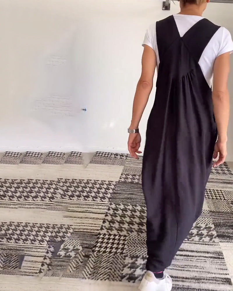 Grace™ - Vestido Casual de Tirantes de Color Sólido