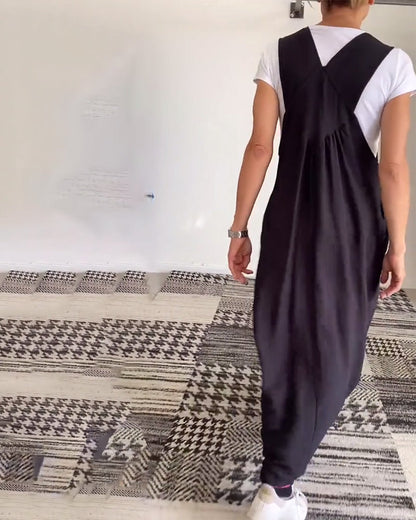 Grace™ - Vestido Casual de Tirantes de Color Sólido
