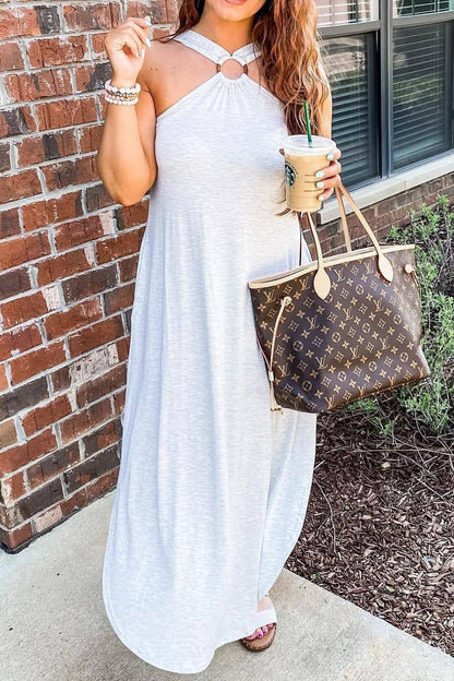 RENATA – VESTIDO MAXI HALTER