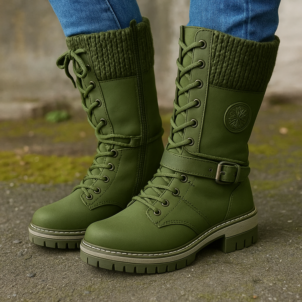 Ester - Botines de Cuero Cómodos