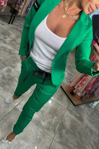 Ariane | Conjunto de Blazer y Pantalones Elegantes