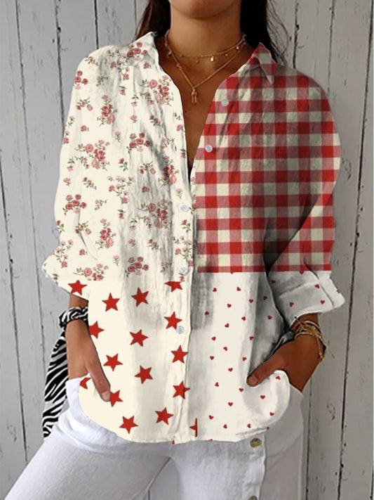 Elise | Blusa de Parches Campestres