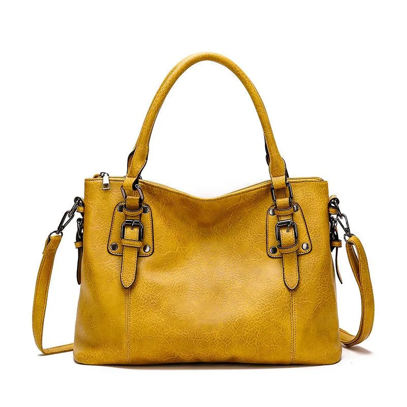 Dagfrid | Bolsa versátil y elegante en cálido color marrón caramelo