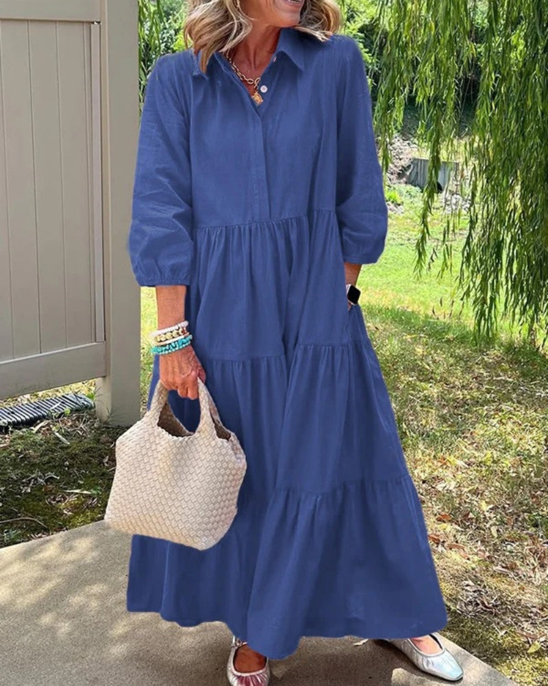 DARANA - Vestido maxi atemporal