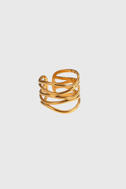 Catalina | Anillo de Acero Inoxidable Elegante