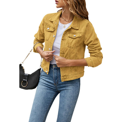 Charlotte | Chaqueta de Denim con Botones