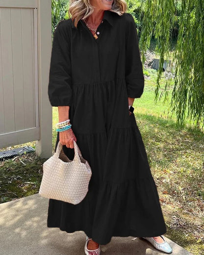 DARANA - Vestido maxi atemporal