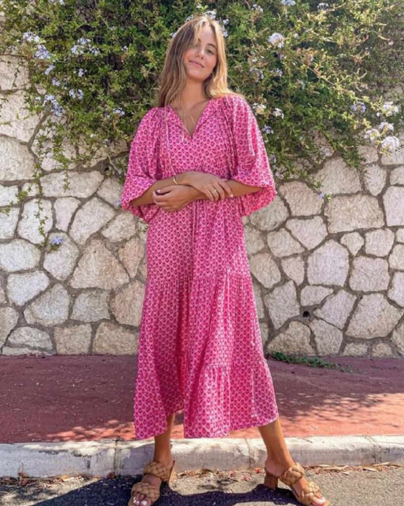 SANDY - VESTIDO LARGO CÓMODO Y DE MODA