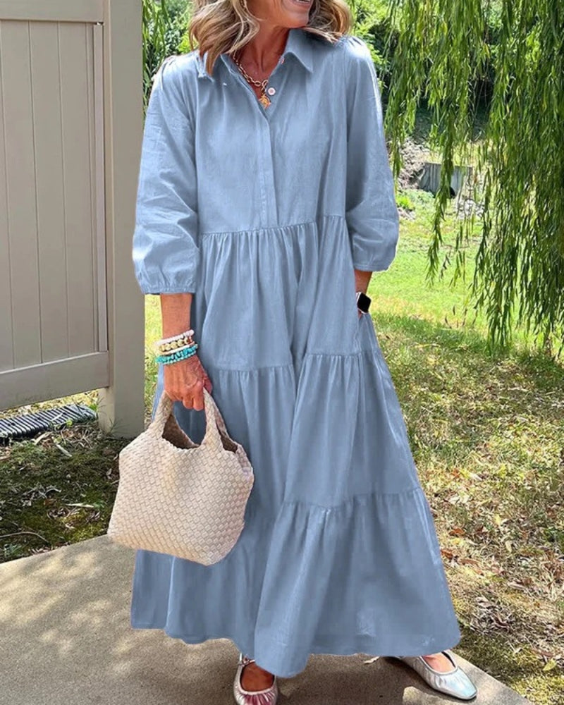 DARANA - Vestido maxi atemporal