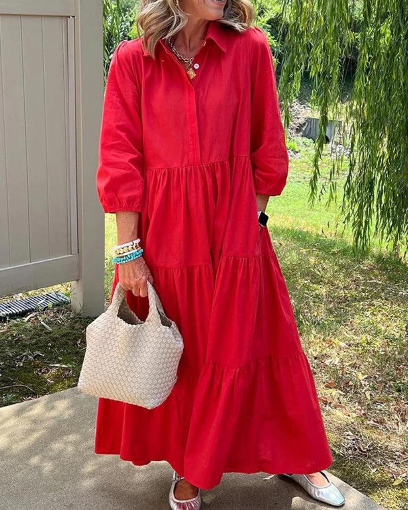 DARANA - Vestido maxi atemporal