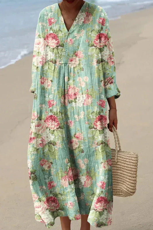 VESTIDO VERA FLORES