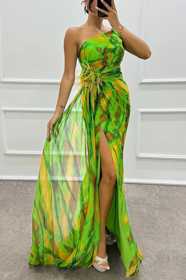 Layla | Vestido Maxi Vibrante