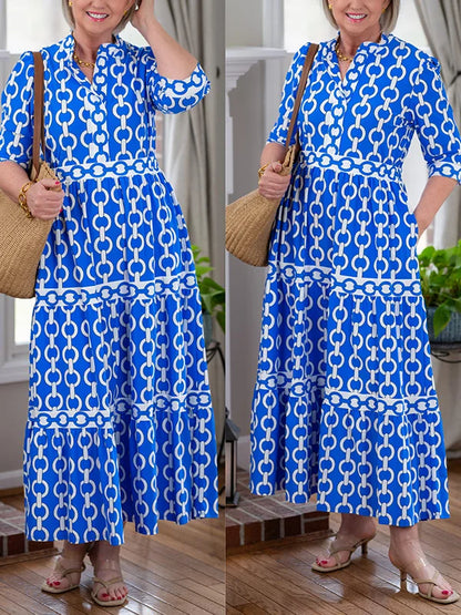 Juliette ~ Vestido Midi con Detalle de Cadena
