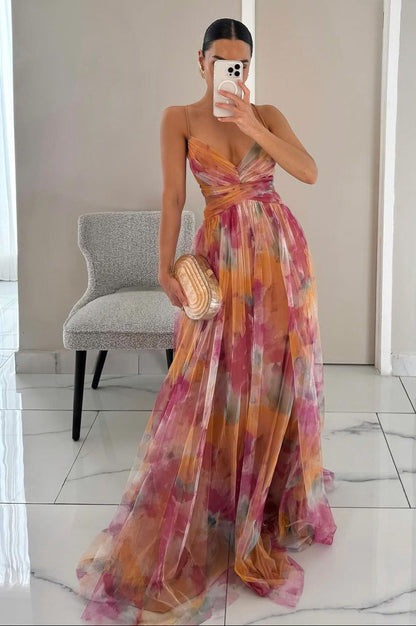 FRANCINE – VESTIDO MAXI DE GLAMOUR RADIANTE