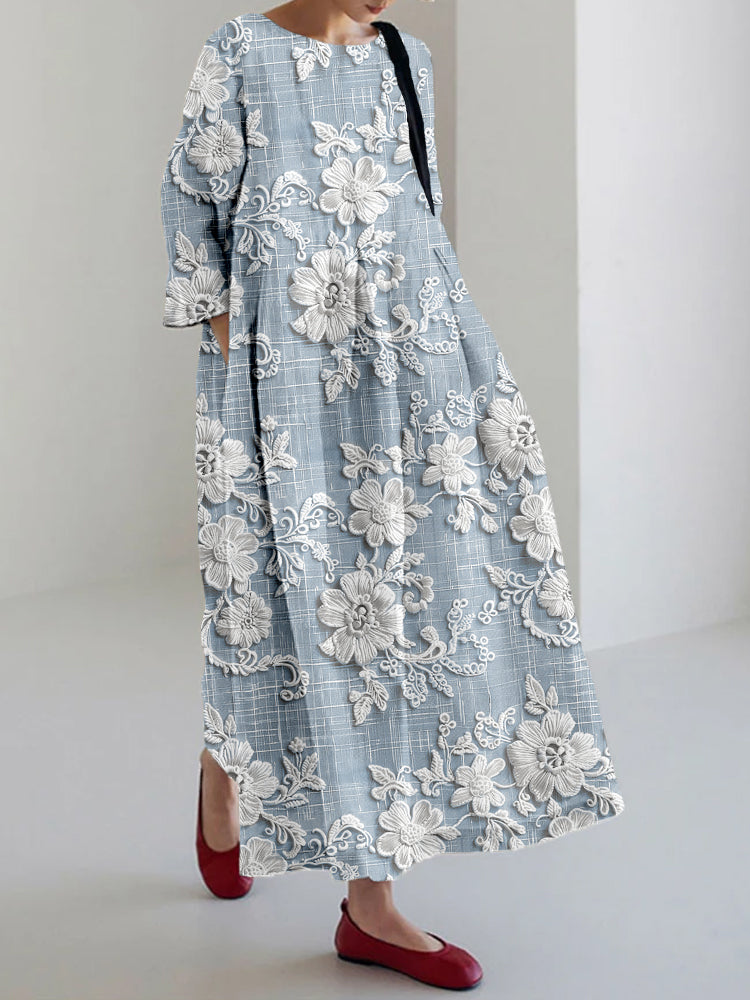 Anovia™ - Vestido Impreso Elegante