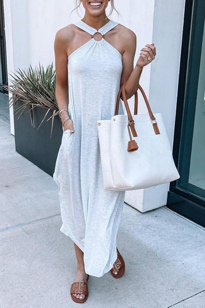 RENATA – VESTIDO MAXI HALTER