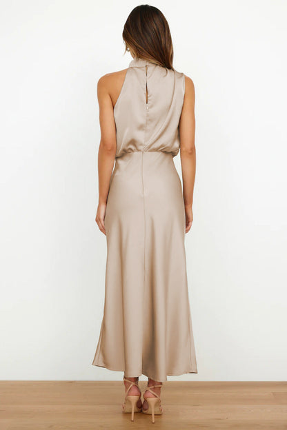 MADDIE – VESTIDO ELEGANTE CON ESCOTE DRAPEADO