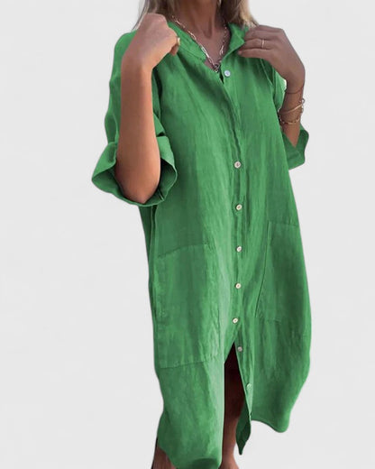 CHLOE – VESTIDO CAMISERO FÁCIL Y CÓMODO