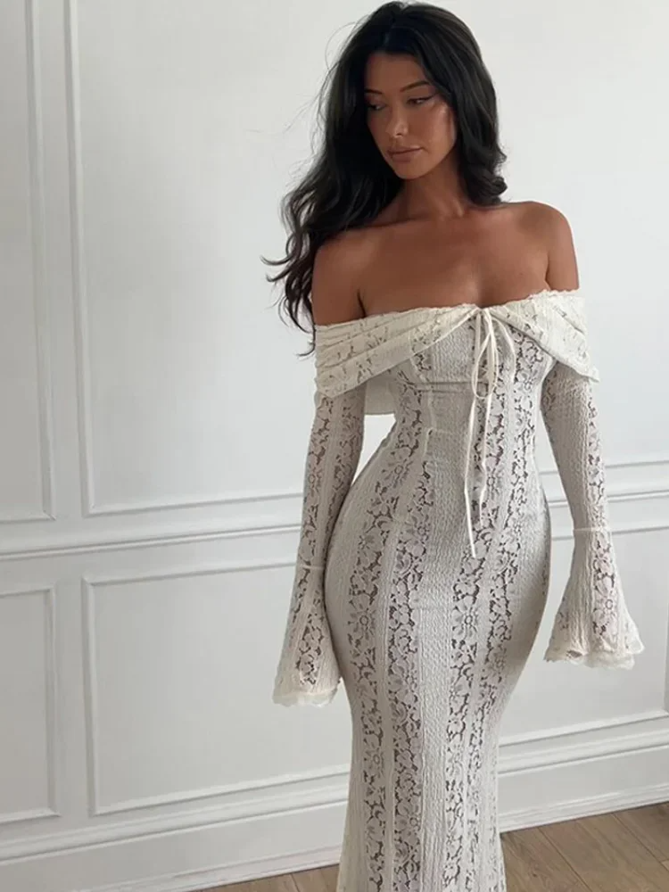 Georgetta | Vestido Maxi de Encaje