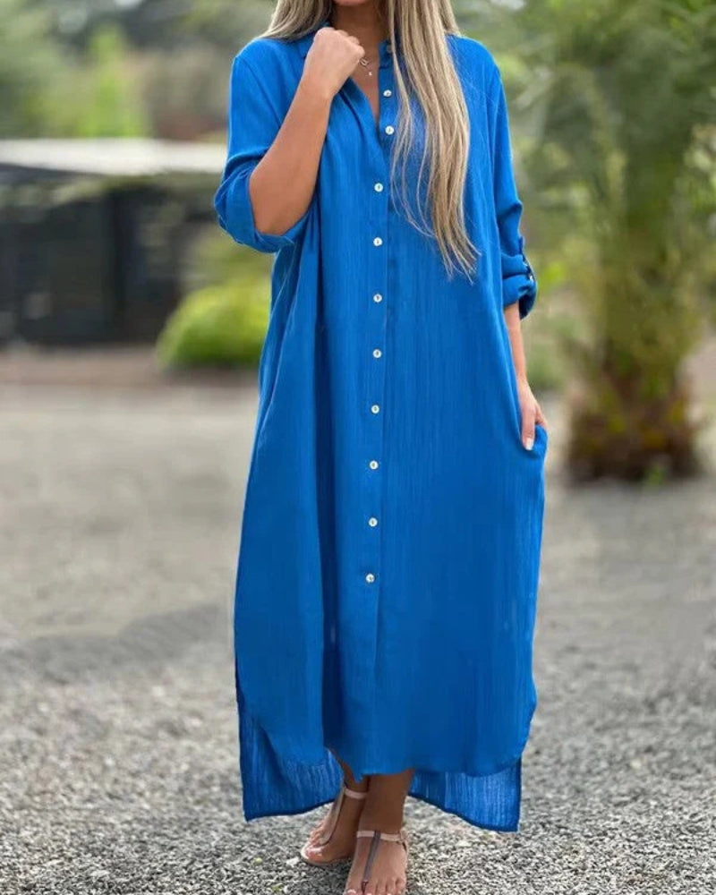 Irie – Vestido de Algodón Italiano Confortable